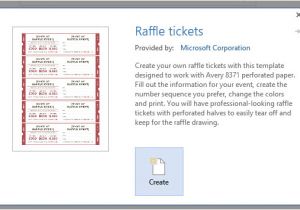 Raffle Email Template How to Get A Free Raffle Ticket Template for Microsoft Word