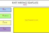 Raft Writing Template Kidspiration 3 Vermilion Parish Library