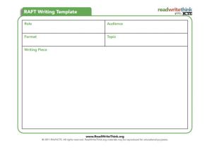 Raft Writing Template Sample Writing Template 9 Free Documents In Pdf