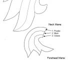 Rainbow Dash Cake Template Rainbow Dash Mane Tail Pattern by Special Measures On