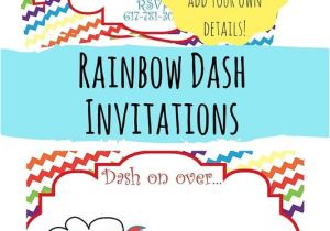 Rainbow Dash Cake Template so Cute Free Rainbow Dash Party Invitations Perfect for