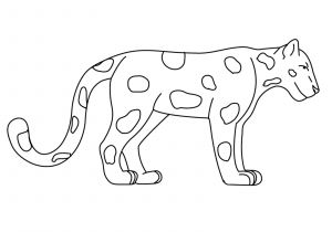 Rainforest Animal Templates Jaguar Animal Coloring Pages Realistic Coloring Pages
