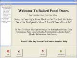 Raised Panel Door Templates Download Free Raised Panel Doors Raised Panel Doors 5 95
