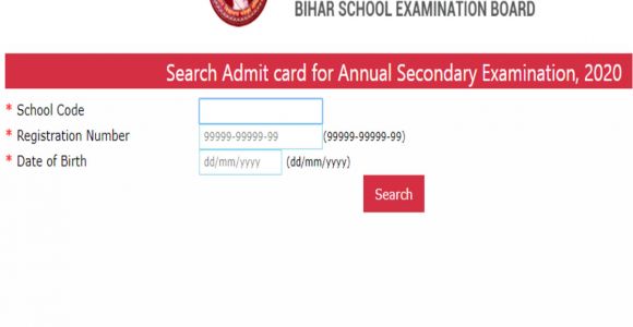 Raj Police Admit Card Name Wise Bihar Board Dummy Admit Card Bseb 10th 12th Board Exam