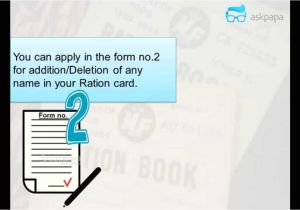 Ration Card Addition Of Name How to Add or Delete Members In Ration Card