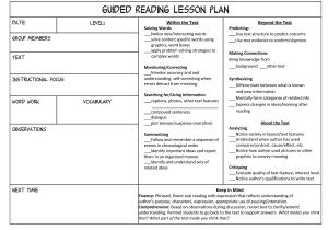 Reading Street Lesson Plan Template Guided Reading organization Made Easy Scholastic