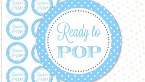 Ready to Pop Stickers Template Ready to Pop Sticker Blue Instant Download Ready to Pop