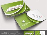 Real Estate Agent Business Card Template Real Estate Agent Business Card Stock Vector