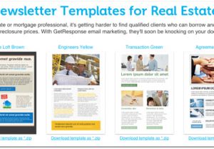 Real Estate Email Marketing Templates 12 Best Real Estate Newsletter Template Resources Placester