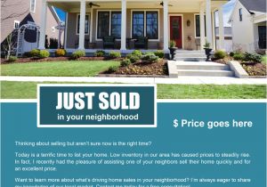 Real Estate Just sold Flyer Templates Farm Just sold In Your Neighborhood First Tuesday Journal
