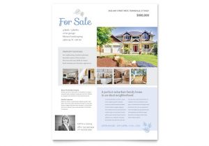 Real Estate Listing Brochure Template Real Estate Flyer Templates the Best Free Paid List