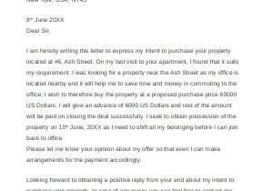 Real Estate Offer Cover Letter Example 7 Sample Real Estate Offer Letters Pdf Word Sample