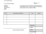 Receipt for Labor Template 16 Contractor Receipt Templates Doc Excel Pdf Free