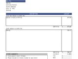 Receipt for Labor Template Service Invoice Template for Consultants and Service Providers