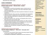 Receptionist Resume format for Fresher Administrative assistant Receptionist Resume Samples