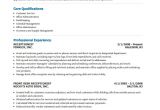 Receptionist Resume format for Fresher Receptionist Resume Template 8 Free Word Pdf Document