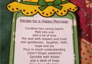Recipe for A Happy Marriage Card Template Pin by Tina Nettles Matie On Recipe Books Cards Holders