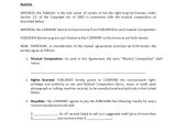 Record Label Contracts Templates Recording Contract Template