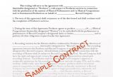Record Producer Contract Template Music Producer Contract Templates Music Production