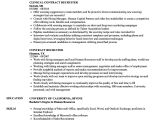 Recruiter Contract Template Contract Position On Resume Example Vvengelbert Nl