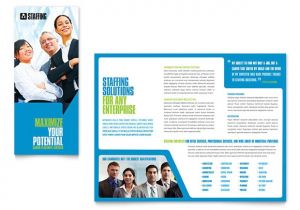 Recruiting Brochure Template Staffing Recruitment Agency Brochure Template Design