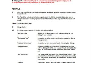 Recruitment Agency Contract Template 39 Agreement Templates In Pdf Free Premium Templates