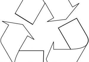 Recycle Sign Template Glass Recycling Coloring Page Coloring Pages