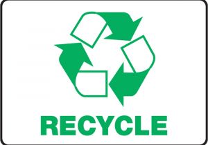Recycle Sign Template Graphic Recycle Safety Sign Mrcy508
