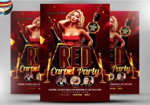 Red Carpet Flyer Template Free Red Carpet event Flyer Template Flyer Templates