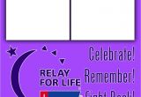 Relay for Life Email Templates Relay for Life Photobooth 4×6 Template Design Relay for