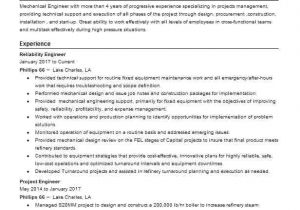 Reliability Engineer Resume Reliability Engineer Objectives Resume Objective