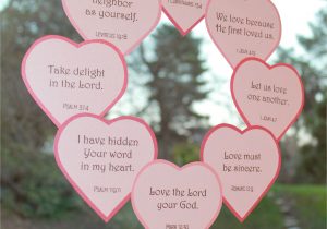 Religious Valentine Card for Husband Valentine S Day Scripture Wreath All About Love Sunday
