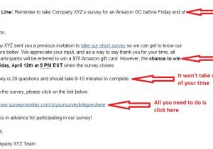 Reminder Email Template for Survey Using Customer Surveys to Define Your Content Marketing