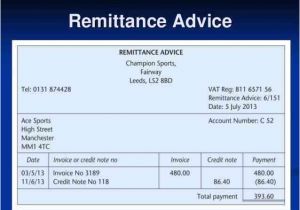 Remittance Advice Email Template 12 Remittance Templates Excel Pdf formats