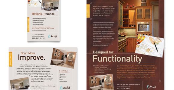 Remodeling Flyer Templates Free Home Remodeling Flyer Ad Template Word Publisher