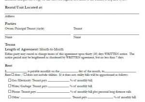 Rent A Room Contract Template Ireland Sample Of Lease Agreement for Renting A Room Charlotte