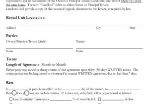 Rent A Room Contract Template Rental Agreement Templates 15 Free Word Pdf Documents