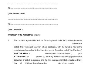 Rent Contract Template Uk 10 Month to Month Rental Agreement Free Sample Example