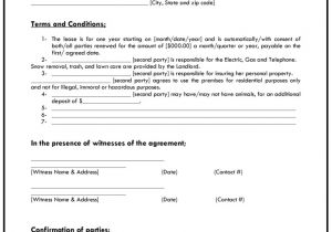Rent Contract Template Uk Rental Contract Template Renal Agreement Lease Free