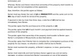 Rent to Own House Contract Template Rent to Own Home Contract 7 Examples In Word Pdf