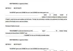 Rental Contracts Templates Free 13 Blank Rental Agreement Templates Free Sample