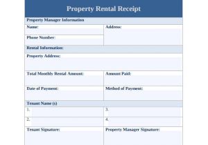 Rental Property Receipt Template 21 Rent Receipt Templates Sample Templates