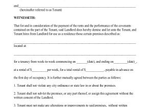 Renters Contract Template Free 18 Simple Rental Agreement Templates Free Sample