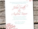 Reply for Wedding Card Invitation Coral Elegance Wedding Save the Date Invitation Response