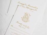 Reply for Wedding Card Invitation Gold Foil Wedding Invitations with A Blush Belly Band