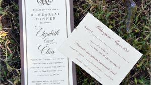 Reply for Wedding Card Invitation Rehearsal Dinner Invitation Response Card From Wiregrass