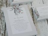 Reply for Wedding Card Invitation Under the Mistletoe Invitation with Free Response Postcard