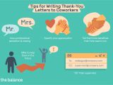 Reply to Thank You Card Thank You Letter to Coworkers Examples