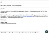 Request for A Demo Email Template 5 Examples Of Testimonial Request Emails that Work