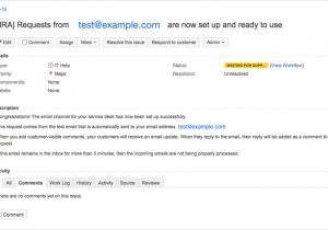Request for Information Email Template Receiving Requests by Email atlassian Documentation